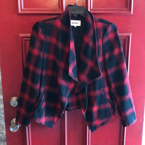 BB Dakota Jackets & Blazers - BB Dakota plaid jacket